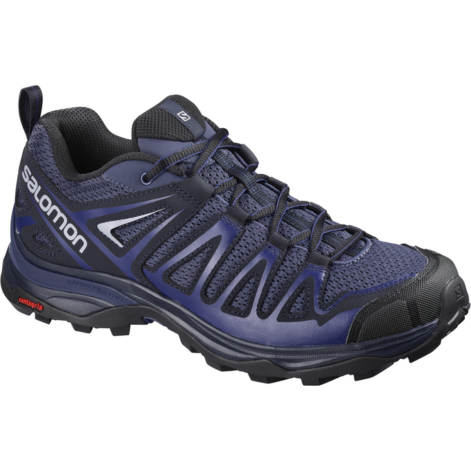 Chaussures De Randonnée Salomon Femme Bleu Marine - Salomon X ULTRA 3 PRIME W - France (4872-XMZIC)